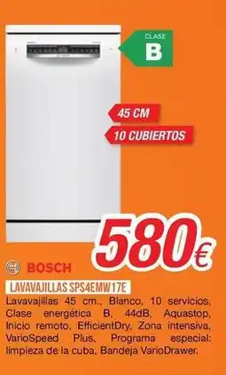 Expert Bosch - lavavajillas sps4emivite oferta