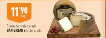 San vicente - queso de oveja curado leche cruda