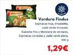Cash Unide Findus - verdura oferta
