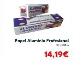 Cash Unide Papel aluminio profesional oferta