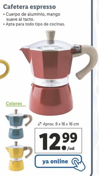 Lidl Cafetera espresso oferta