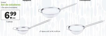 Lidl Ernesto Set de coladores oferta