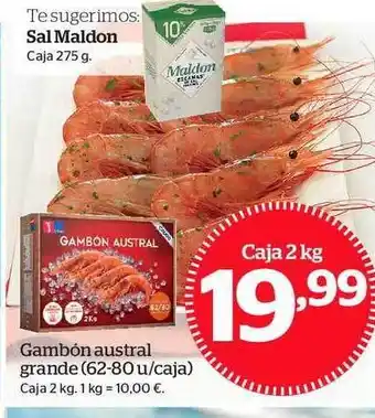 La Sirena Gambón Austral Grande oferta
