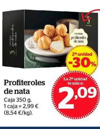 profiteroles De Nata 350g