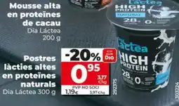 Maxi Dia Dia Lactea mousse alta en proteïnes de cacau oferta