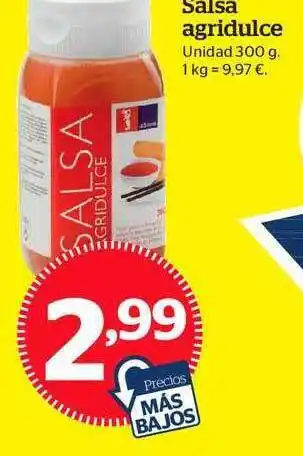 La Sirena Salsa Agridulce 300g oferta