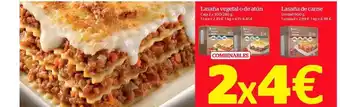La Sirena Lasaña Vegetal O De Atún Lasaña De Carne 2 x 300/280g oferta