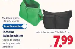 Lidl Esmara bolso bandolera oferta