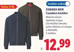 Lidl Esmara men cazadora bomber oferta