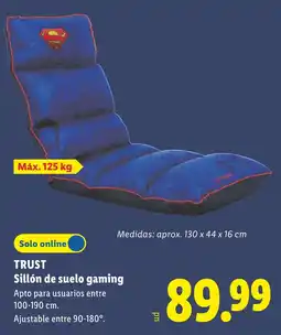 Lidl Trust sillón de suelo gaming oferta