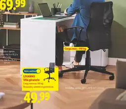 Lidl Livarno silla giratoria oferta