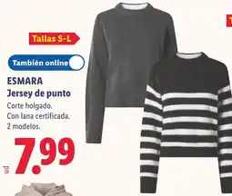 Lidl Esmara jersey de punto oferta
