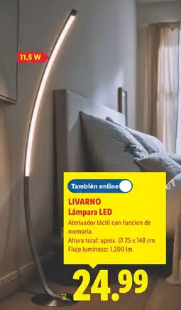Lidl Livarono lampara led oferta