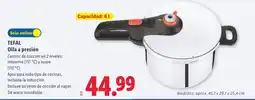 Lidl Tefal olla a presión oferta