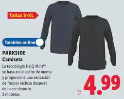 Lidl Parkside camiseta oferta