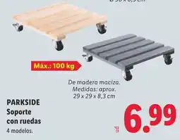 Lidl Parkside soporte con ruedas oferta