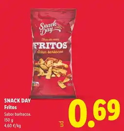 Lidl Snack Day Fritos oferta