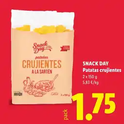 Lidl Snack Day patatas crujientes a la sartén oferta