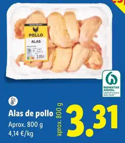 Lidl Pollo alas oferta