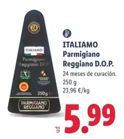 Lidl Italiamo parmesano reggiano dop oferta