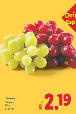 Lidl Uva mix oferta