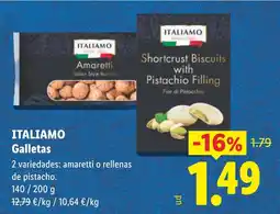 Lidl Italiamo galletas oferta