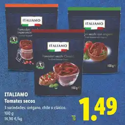 Lidl Italiamo Tomates secos oferta