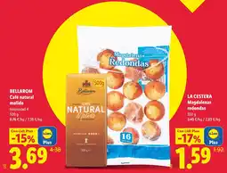 Lidl Bellarom café natural molido oferta