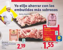 Lidl Realvalle jamón cocido extra oferta