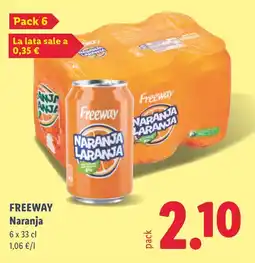 Lidl Freeway Naranja oferta