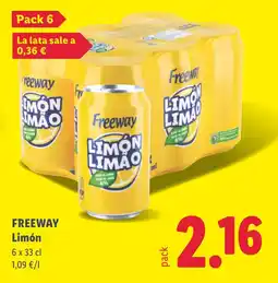 Lidl Freeway Limón oferta