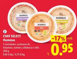 Lidl Chef Select Hummus oferta