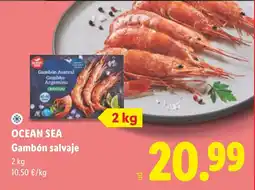 Lidl Ocean Sea Gambón salvaje oferta