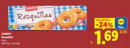 Lidl Sondey rosquillas oferta