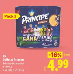 Lidl Lu galletas principe oferta