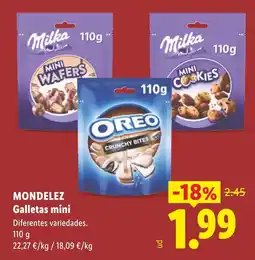 Lidl Mondelez galletas mini oferta