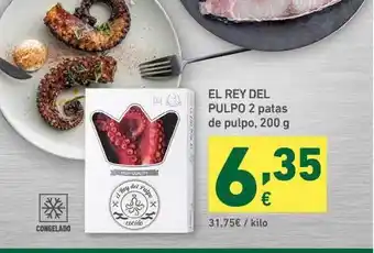 HiperDino El Rey Del Pulpo 2 Patas De Pulpo 200g oferta