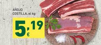 HiperDino Añojo Costilla oferta