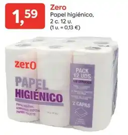 Suma Supermercados Zero papel higiénico oferta