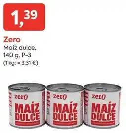 Suma Supermercados Zero maíz dulce oferta