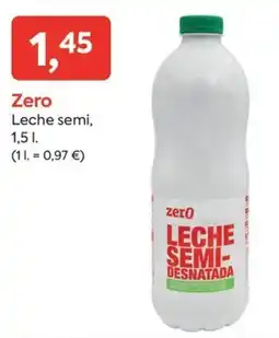 Suma Supermercados Zero leche semi-desnatada oferta
