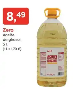 Suma Supermercados Zero aceite de girasol oferta