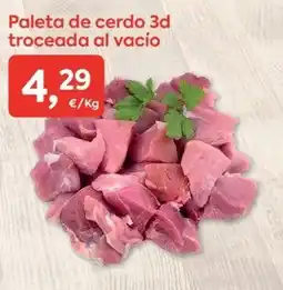 Suma Supermercados Paleta de cerdo 3d troceada al vacío oferta