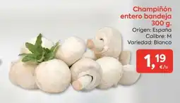 Suma Supermercados Champiñón entero bandeja oferta