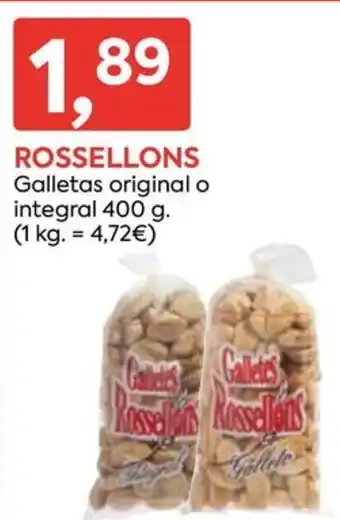 Rossellons galletas original o integral