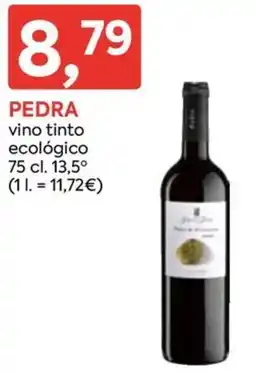 Suma Supermercados Pedra vino tinto ecológico oferta