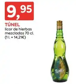 Suma Supermercados Túnel licor de hierbas mezcladas oferta