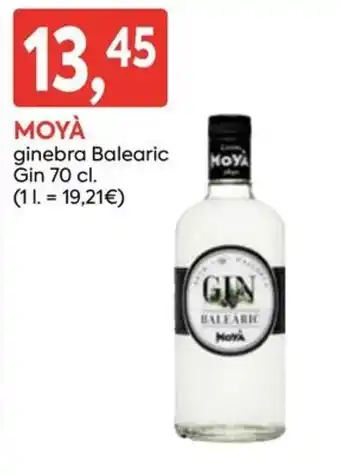 Moyà ginebra Balearic Gin