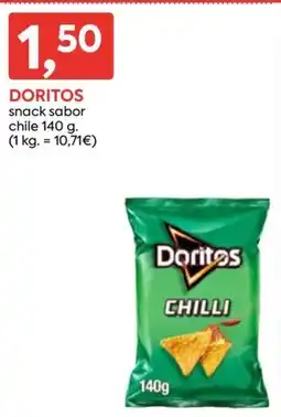 Suma Supermercados Doritos snack sabor chile oferta