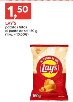 Suma Supermercados Lay's patatas fritas al punto de sal oferta
